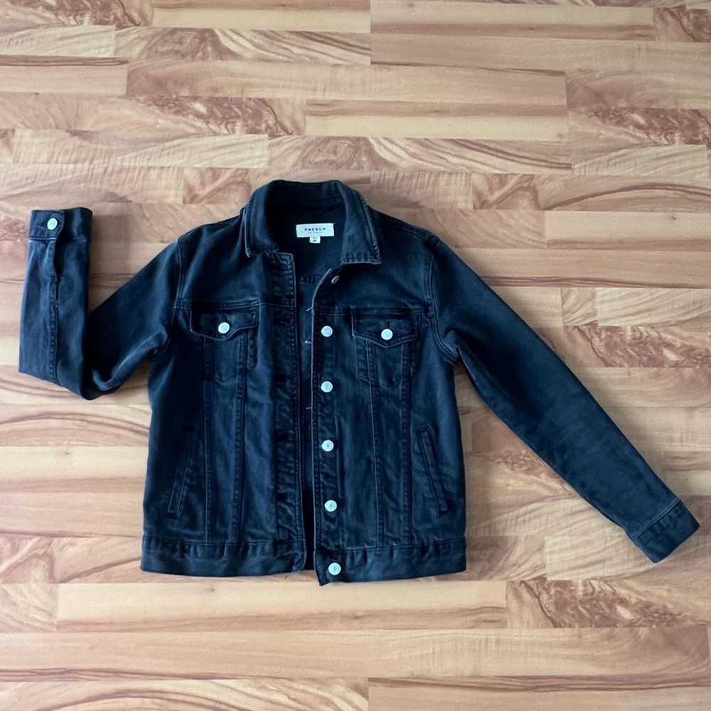PacSun Dark Blue Denim Jacket